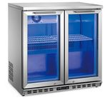 Холодильник Адвокатуры задней части двойных дверей для типа держателя напитка охлаждая нижнего
