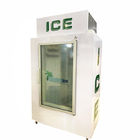 Замораживатель хранения сумки льда двери коммерчески больших тар для хранения льда крытый стеклянный