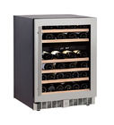Охладитель вина зоны цифровым управлением 46 бутылок роскошный современный двойной, холодильник вина дома гостиницы встроенный