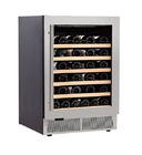 Охладитель вина зоны цифровым управлением 46 бутылок роскошный современный двойной, холодильник вина дома гостиницы встроенный