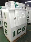 Коммерчески замораживатель хранения куба льда, замораживатель хранения сумки на открытом воздухе льда более крутой
