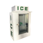 Бункер льда охладителя льда R404a коммерчески крытой положенный в мешки бензоколонкой