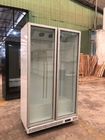 Замораживатель холодильника дисплея напитка двери 2000L ночного магазина стеклянный