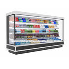 Шкаф охладителя дисплея Multideck чистосердечного охладителя супермаркета коммерчески открытый передний для напитка и овоща