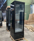 Одиночная стеклянная дверь с замораживателем дисплея стеклянного подогревателя вертикальным для мороженого сделанного в Китае