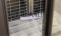 Коммерчески вертикальной стеклянной охладитель Refrigerated дверью для супермаркета