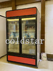 Витрина дверей 1000L коммерчески холодильника напитка дисплея стеклянная более крутая