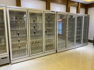 Холодильник безалкогольного напитка двери системы охлаждения 6 оборудования рефрижерации магазина удаленные стеклянный