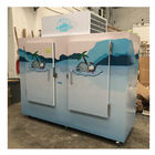На открытом воздухе merchandiser льда, контейнеры холодильника хранения льда двойной двери большие
