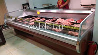 Холодильник дисплея свежего мяса/открытый охладитель для мясной лавки