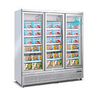 1600L 3 замораживатель 110V дисплея двери R290 чистосердечный для мороженого