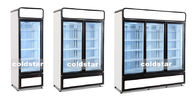 Витрина холодильника двери нового стиля стеклянная с компрессором donper R290