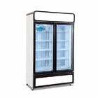 Витрина дверей 1000L коммерчески холодильника напитка дисплея стеклянная более крутая