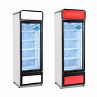 замораживатель дисплея коммерчески одиночного стеклянного охладителя витрины напитка двери 450L чистосердечный