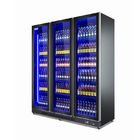 Холодильник дисплея пивной бутылки охладителя Адвокатуры вертикальный Refrigerated