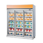Витрина двери чистосердечного замораживателя высокой эффективности холодильника стеклянная