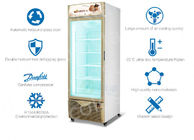 Замораживатель коммерчески двери Frost свободной стеклянной чистосердечный для мороженого