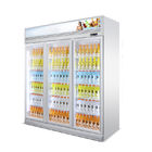 охладитель супермаркета 1000L чистосердечный коммерчески для холодильника дисплея холодного напитка