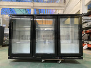Тройная прозрачная стеклянная дверь под охладителем пива Адвокатуры с томом 300L