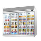 Охладителя мороженого дисплея супермаркета замораживатель коммерчески чистосердечного вертикальный