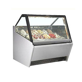 Замораживатель мороженого витрины дисплея Popsicle современного дизайна с двухслойным противотуманным стеклом