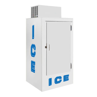 Твердым замораживатель хранения льда льда двери на открытом воздухе положенный в мешки Merchandiser