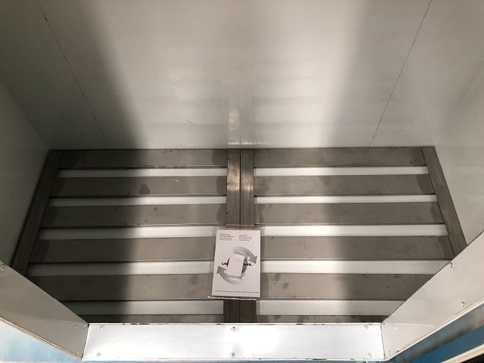 Твердый лед двери - холодные Merchandisers, автоматические размораживают Cu 42. FT на открытом воздухе замораживатель 2 льда