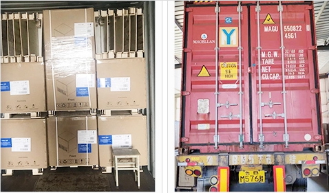 Замораживатель 4 дисплея мороженого витрины Gelato 3 лотков мини