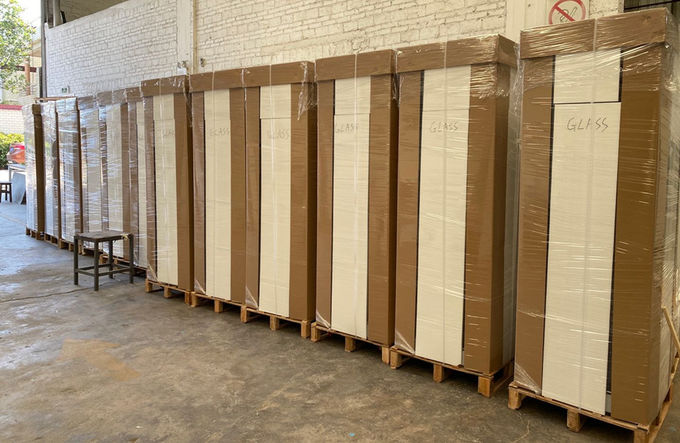 Покрашенный стальной Cu Merchandiser 100 куба льда. FT автоматический разморозьте тип 8