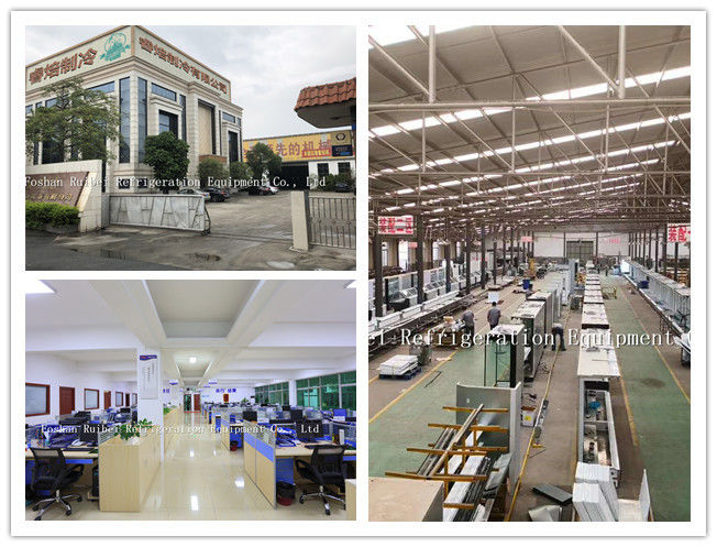 охладитель 4 энергосберегающей коммерчески стеклянной витрины замораживателя двери 450L чистосердечный