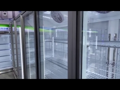 Split unit display freezer