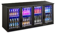 Замораживатель холодильника коммерчески пива холодильника напитка двери холодильника 4 пива стеклянного мини более крутой