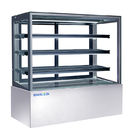Размороженный передний стеклянный витринный шкаф 2.0м Макарон 4 дна слоя типа держателя