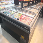 Витрина замораживателя острова супермаркета коммерчески совмещенная