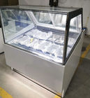 замораживатели или холодильники дисплея мороженого ведер 220В 10 прямоугольные
