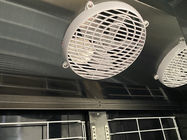 Двери замораживателя 1200L дисплея мороженого замораживатель витрины чистосердечной стеклянной вертикальный
