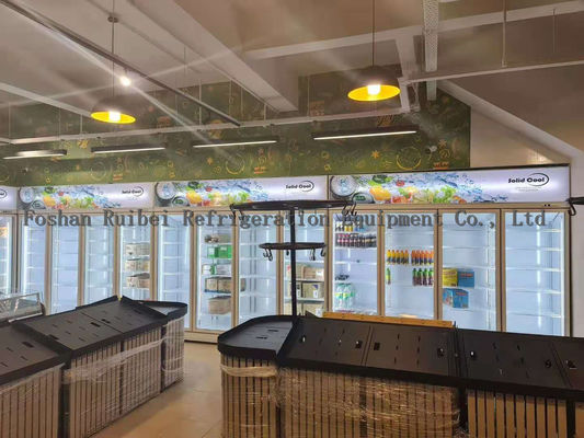Коммерчески супермаркет 1 вертикаль напитка 2 3 4 дверей более крутая Refrigerated витрина