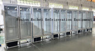 Холодильник/холодильник хранения стеклянного напитка дисплея оборудования двери вертикального более крутые