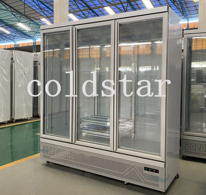 Коммерчески Refrigerated холодильник стеклянной двери витрины чистосердечный для дисплея напитка энергии