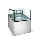 Квадратный стеклянный тип 1730*1068*1250мм вентиляторной системы охлаждения лотков замораживателя 20 витрины мороженого
