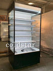 Выставочная витрина плода холодильника мульти-палубы охладителя молока супермаркета открытая для продажи