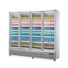 Холодильник стеклянной двери охладителей напитка большой емкости коммерчески