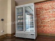 Холодильник дверей охладителей 2 холодного напитка R134A стеклянный