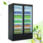 Охладитель напитка холодильника дисплея коммерчески стеклянной двери вертикальный