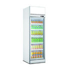 холодильник одиночного напитка холодильника дисплея двери 450L чистосердечного коммерчески более крутой