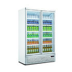 Холодильник дверей охладителей 2 холодного напитка R134A стеклянный