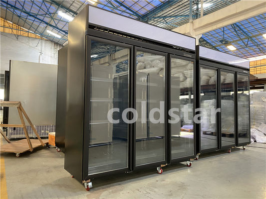 Коммерчески супермаркет 1 вертикаль напитка 2 3 4 дверей более крутая Refrigerated витрина