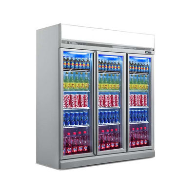 Коммерчески супермаркет 1 вертикаль напитка 2 3 4 дверей более крутая Refrigerated витрина