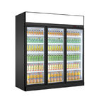 Напиток двери коммерчески охладителя супермаркета напитка более крутого стеклянный выпивает витрину холодильника