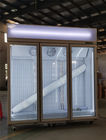 -22 замораживатель дисплея мороженого двери вентиляторной системы охлаждения градусов чистосердечный тройной стеклянный